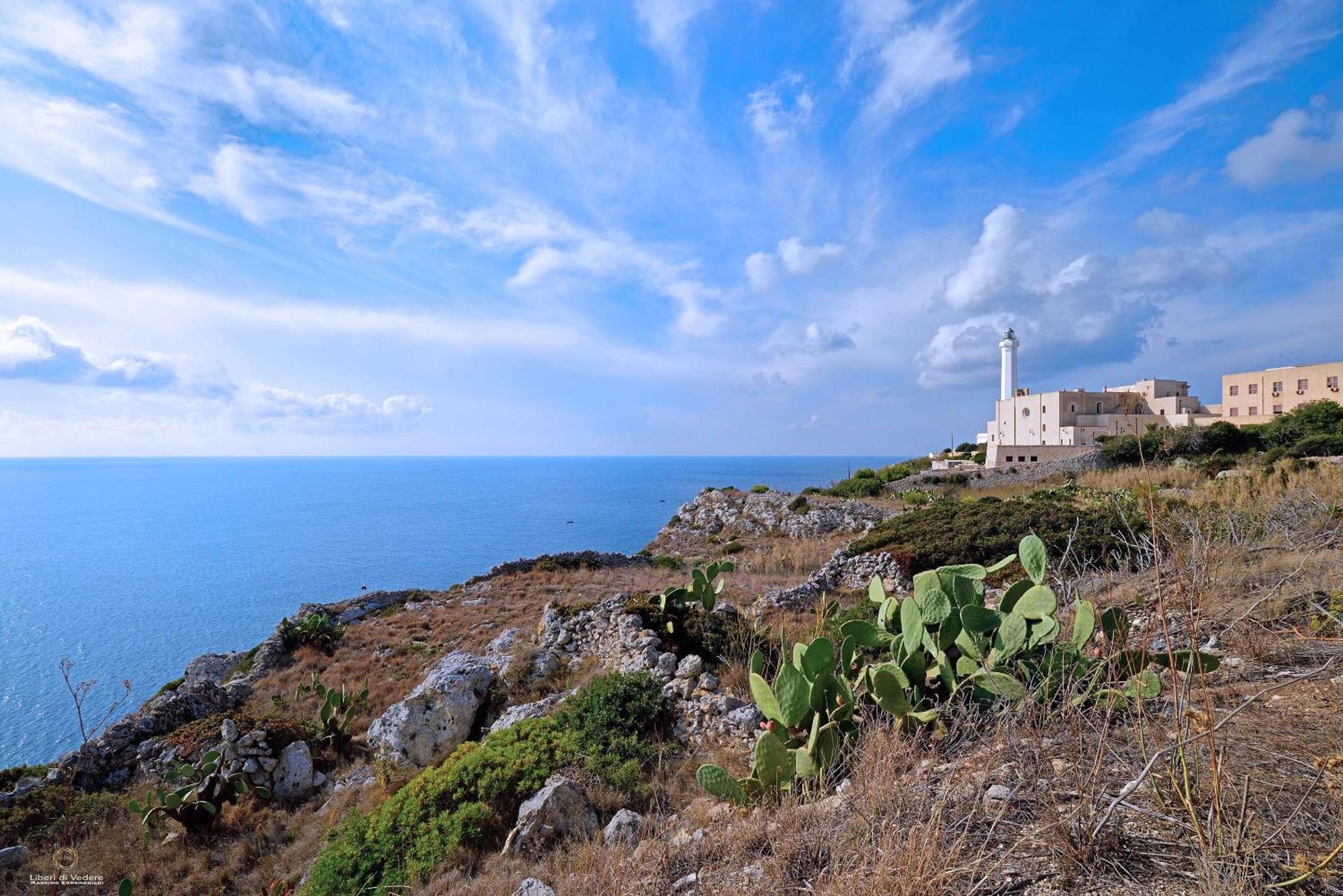 Oikia Vacanze S Cesarea Casa Rosa Su Santa Cesarea Terme Exteriör bild