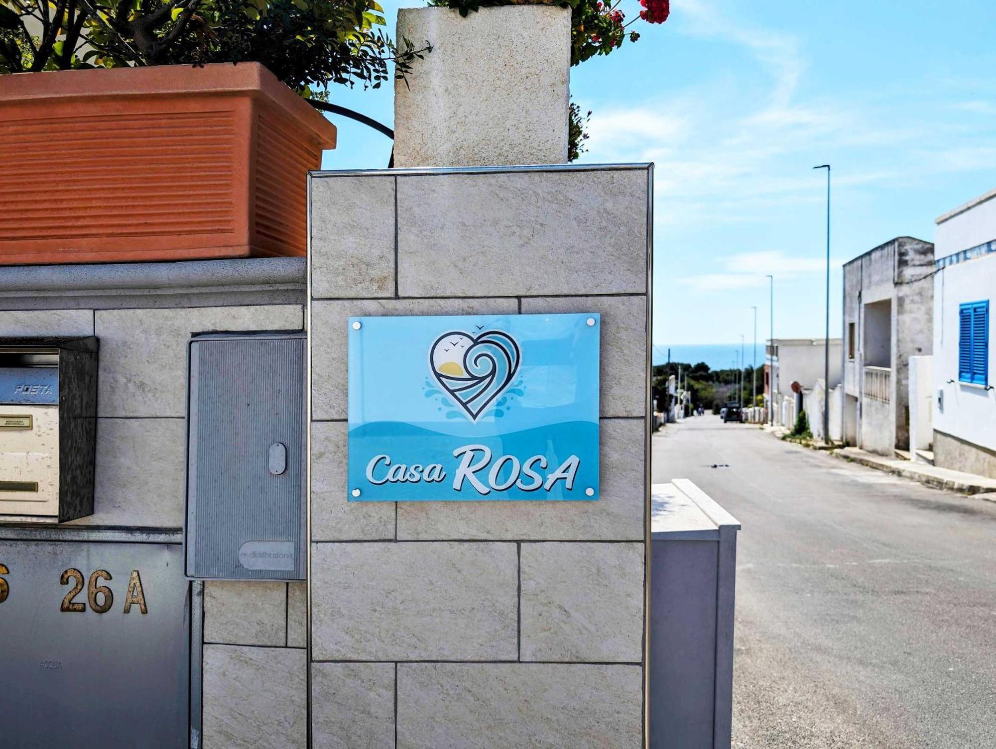 Oikia Vacanze S Cesarea Casa Rosa Su Santa Cesarea Terme Exteriör bild